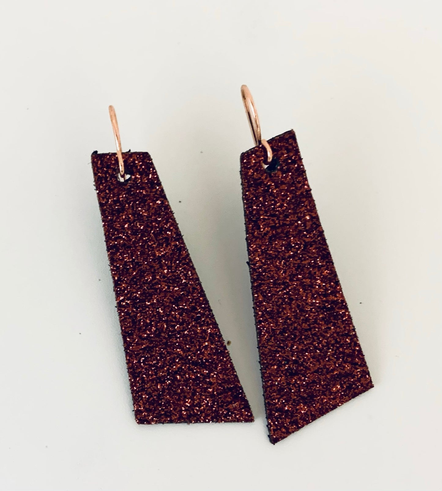 Elegant Reversible Maroon Ear Rings