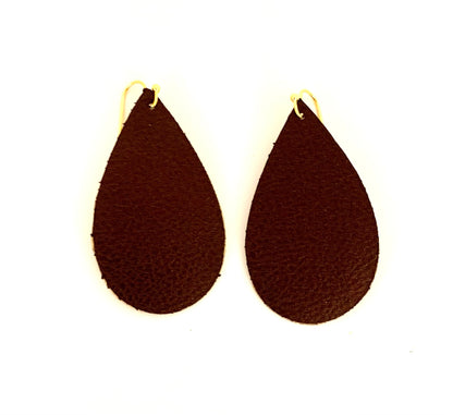 Cafe Tear Drop with Glitzy Gold Back